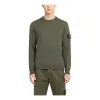 STONE ISLAND Logo Patch Crewneck Sweatshirt 'Olive Green' 7915510C4-V0058 sold by KicksCrew