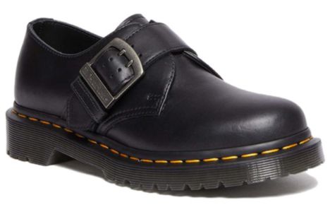 Dr. Martens 1461 Buckle Pull Up Leather Oxford Shoes 'Black' 31040001 sold by KicksCrew