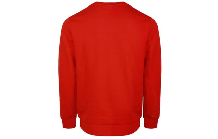 Puma Essentials Fleece Crew Sweater 'Red White' 595892-11 sold by KicksCrew product image thumbnail 2