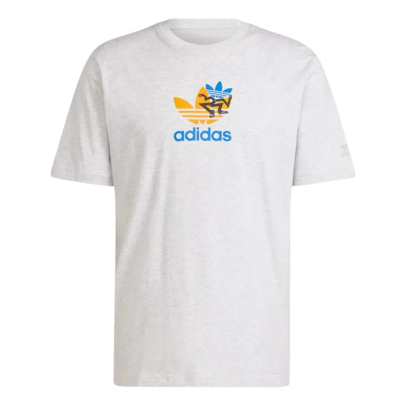 adidas Lifestyle Training Supply T-shirt 'Light Grey' IS2912 sold by KicksCrew