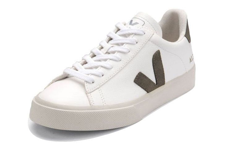 VEJA Campo Chromefree Lace-Up Sneakers 'White Khaki' CP052347 sold by KicksCrew product image thumbnail 2