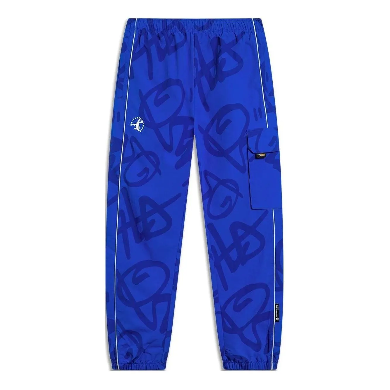 Li-Ning x Disney Oswald All-Over Print Joggers Pants 'Blue' AYKT305-4 sold by KicksCrew