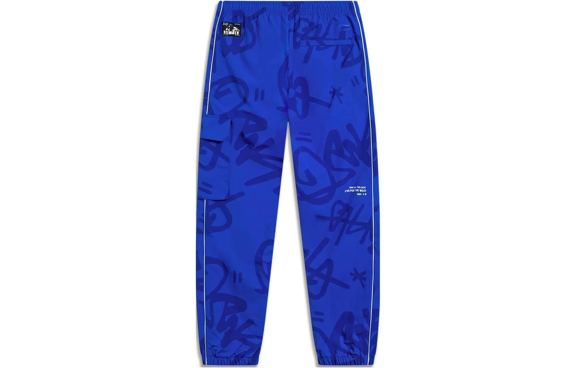 Li-Ning x Disney Oswald All-Over Print Joggers Pants 'Blue' AYKT305-4 sold by KicksCrew product image thumbnail 2