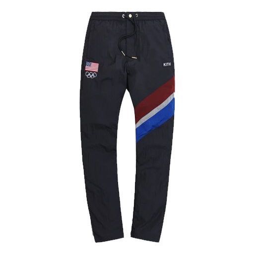 KITH USA Track Pant 'Black' KH6340-100 sold by KicksCrew
