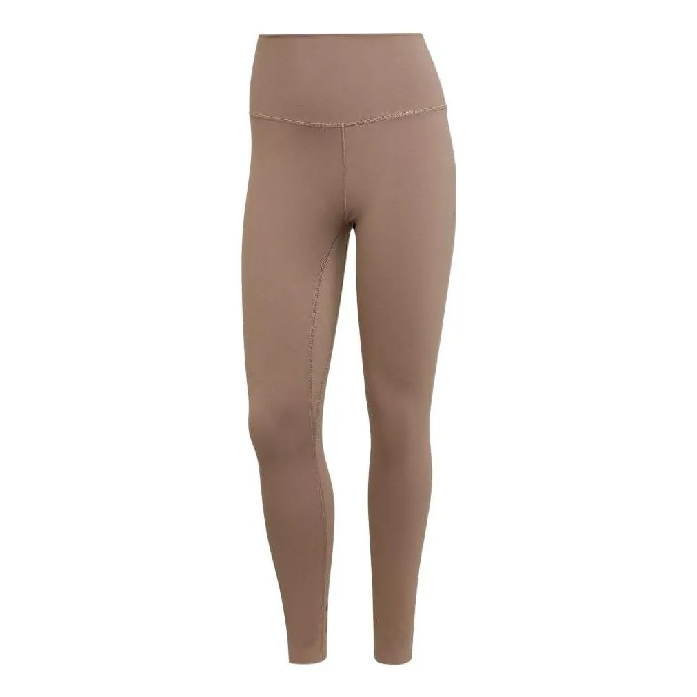 (WMNS) adidas Yoga Luxe Studio 7/8 Leggings 'Beige'b HD4422 sold by KicksCrew