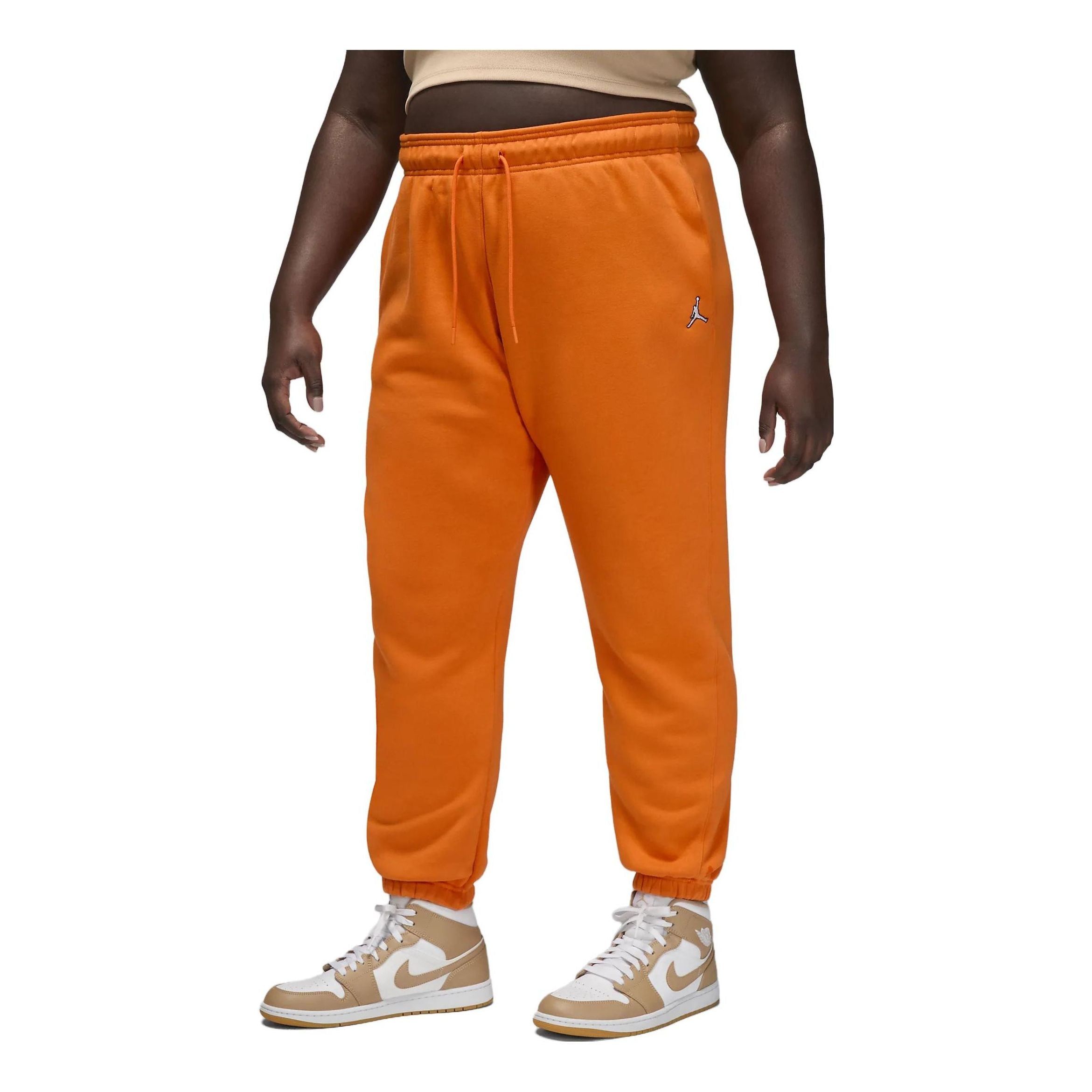(WMNS) Air Jordan Brooklyn Fleece Pants 'Orange' DQ4480-847 sold by KicksCrew