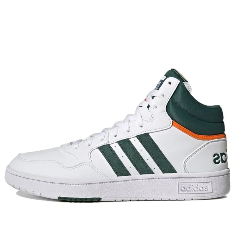 Adidas Hoops 3.0 Mid 'White Collegiate Green' GY4744 sold by KicksCrew