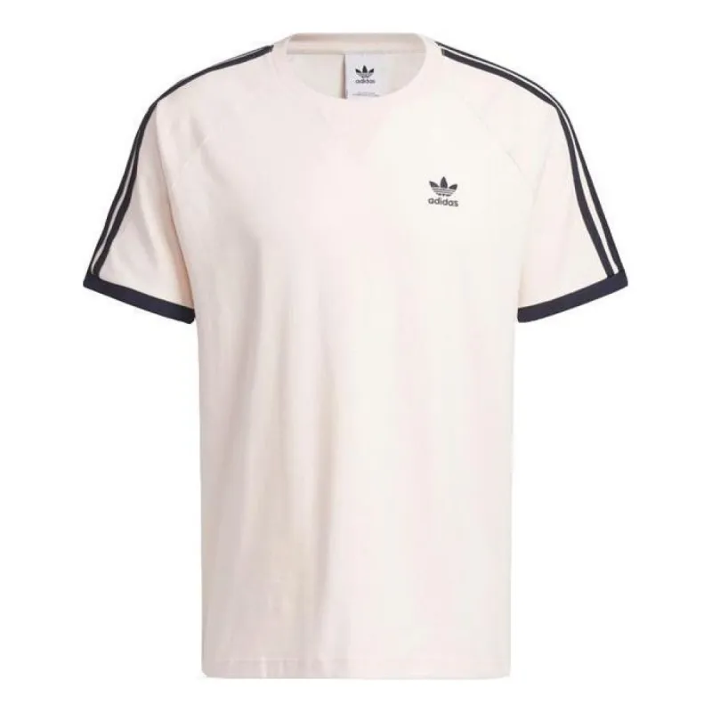 adidas originals SST 3-Stripes Tee 'Pink' IC5539 sold by KicksCrew