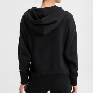 (WMNS) Puma Classics Logo Hoodie 'Black' 599197-51 sold by KicksCrew