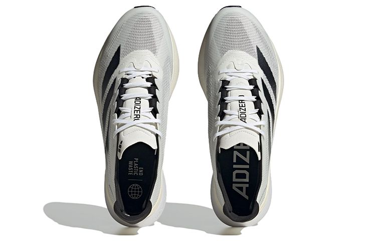 Adidas Adizero Boston 12 Running Shoes 'Cloud White Black Night Metallic' ID4236 sold by KicksCrew product image thumbnail 5