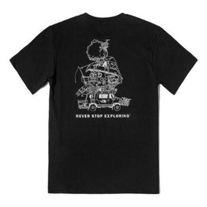 THE NORTH FACE Never Stop Exploring T-Shirt 'Black' NF0A7QRL-JK3 sold by KicksCrew