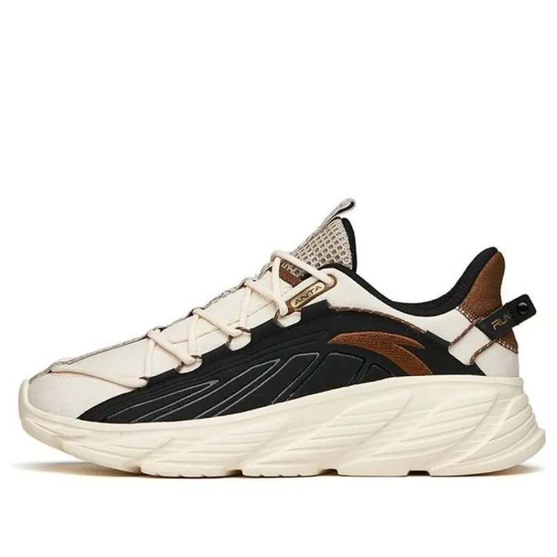 ANTA Running Series Sneakers 'Milk Black Brown' 112145527-2 sold by KicksCrew