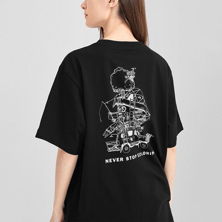 THE NORTH FACE Never Stop Exploring T-Shirt 'Black' NF0A7QRL-JK3 sold by KicksCrew product image thumbnail 5