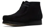 Clarks Wallabee Boots 'Black Suede' 261555177 sold by KicksCrew