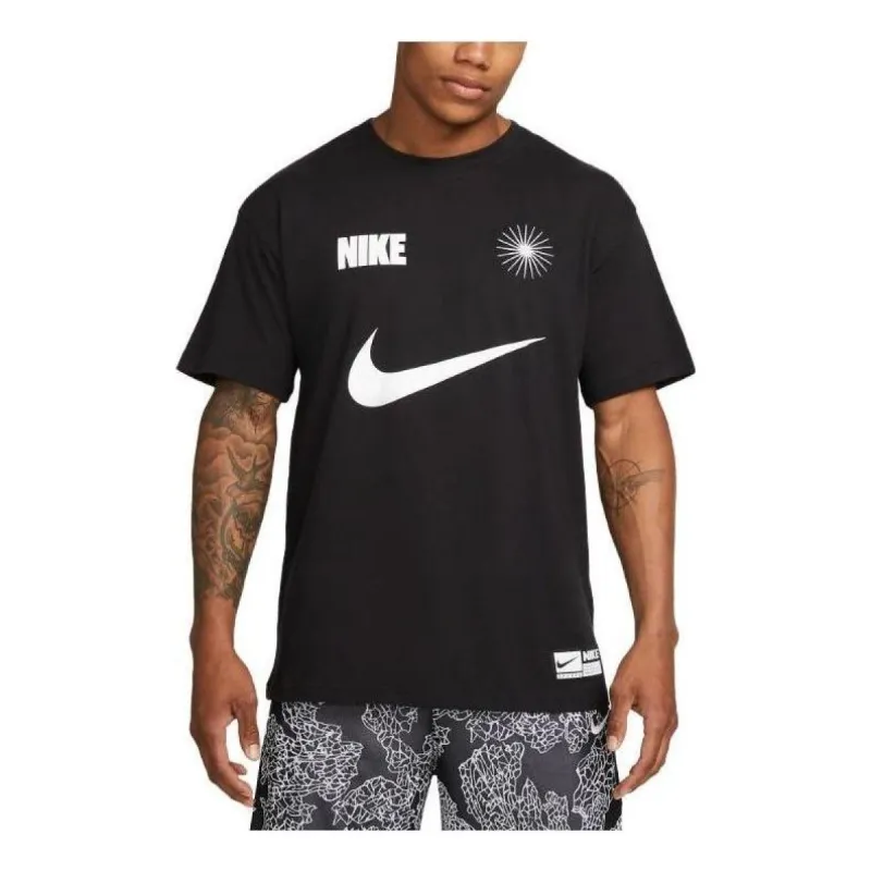 Nike Max90 Basketball T-Shirt 'Black' FJ2306-010 sold by KicksCrew