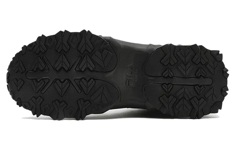 (WMNS) FILA Disruptor Mid High-Top Shoes 'Black Sky Grey' F12W342127FDB sold by KicksCrew product image thumbnail 4