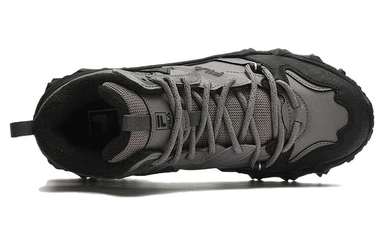 (WMNS) FILA Disruptor Mid High-Top Shoes 'Black Sky Grey' F12W342127FDB sold by KicksCrew product image thumbnail 2