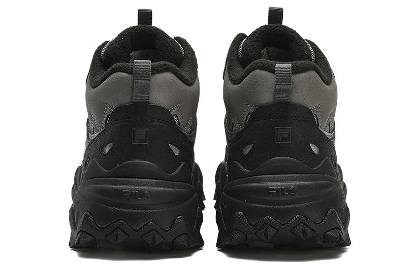 (WMNS) FILA Disruptor Mid High-Top Shoes 'Black Sky Grey' F12W342127FDB sold by KicksCrew product image thumbnail 3