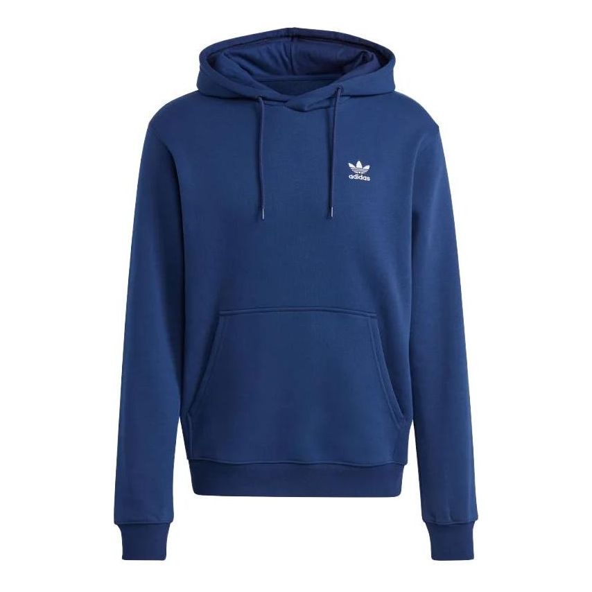 adidas Trefoil Essentials Hoodie 'Blue' IM4524 sold by KicksCrew