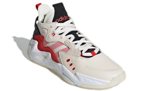 Adidas Blazeon Basketball Shoes 'White Red Black' GY7534 sold by KicksCrew