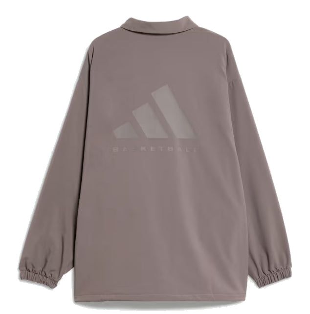 adidas Basketball Coach Jacket 'Brown' IW1635 sold by KicksCrew product image thumbnail 2