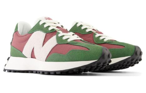 (WMNS) New Balance 327 'Green Red White' WS327UO sold by KicksCrew