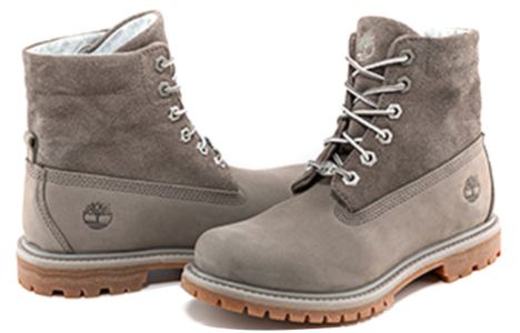 (WMNS) Timberland Roll Top Boots Basic 'Medium Grey with Light Grey' A44S3W sold by KicksCrew