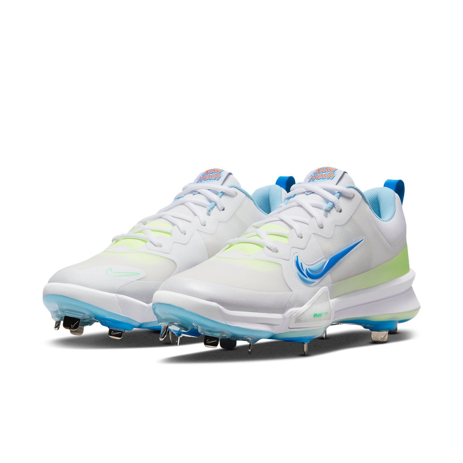 Nike Force Trout 9 Pro 'White Volt Aquarius Blue' FQ7941-100 sold by KicksCrew product image thumbnail 3
