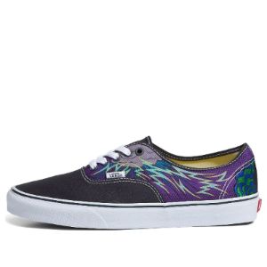 Vans Authentic Low Top Suede Canvas Shoes 'Black Purple' VN0A5KRDDNV sold by KicksCrew