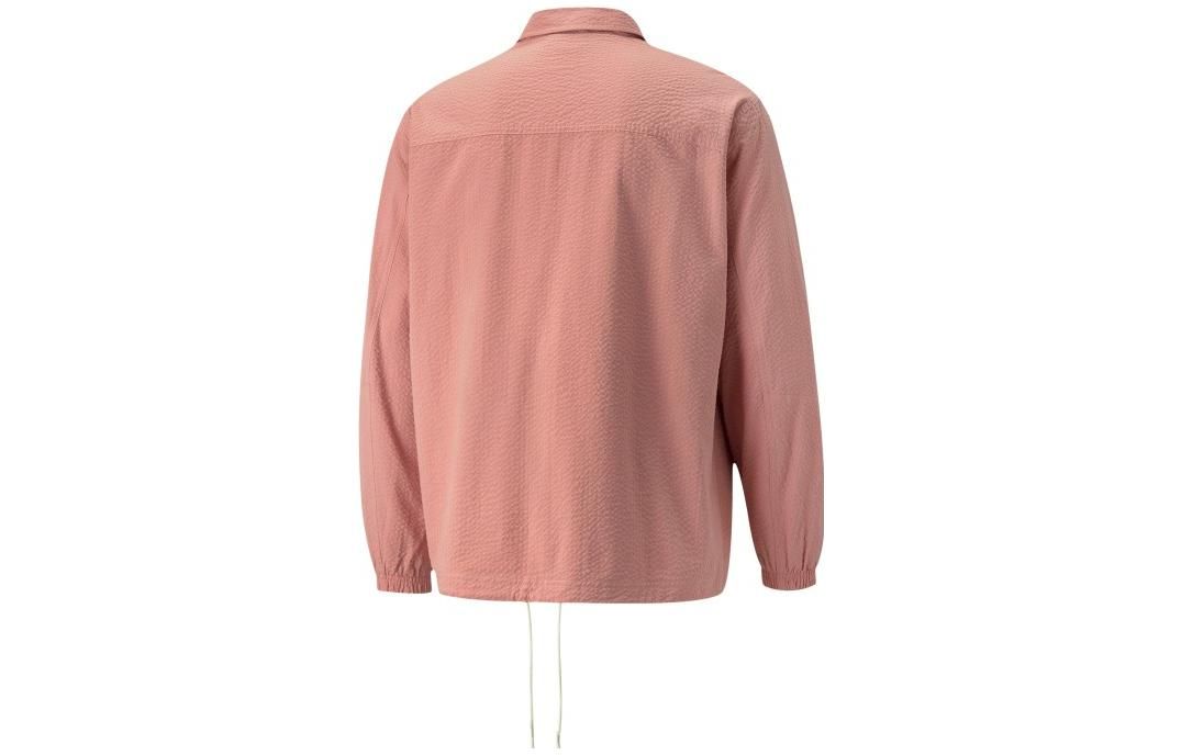 Puma MMQ Seersucker Shirt Jacket 'Pink' 533467-24 sold by KicksCrew product image thumbnail 2
