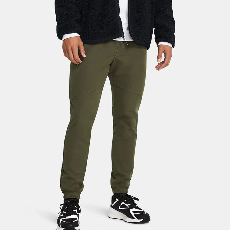 Under Armour Stretch Woven Cold Weather Joggers 'Green' 1379683-390 sold by KicksCrew product image thumbnail 4