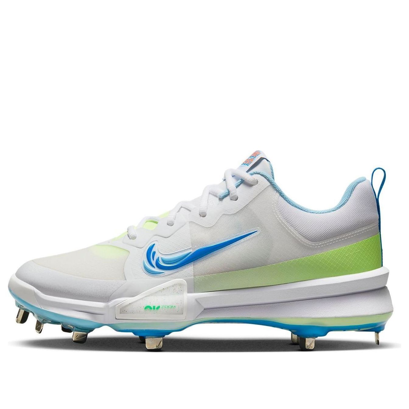 Nike Force Trout 9 Pro 'White Volt Aquarius Blue' FQ7941-100 sold by KicksCrew