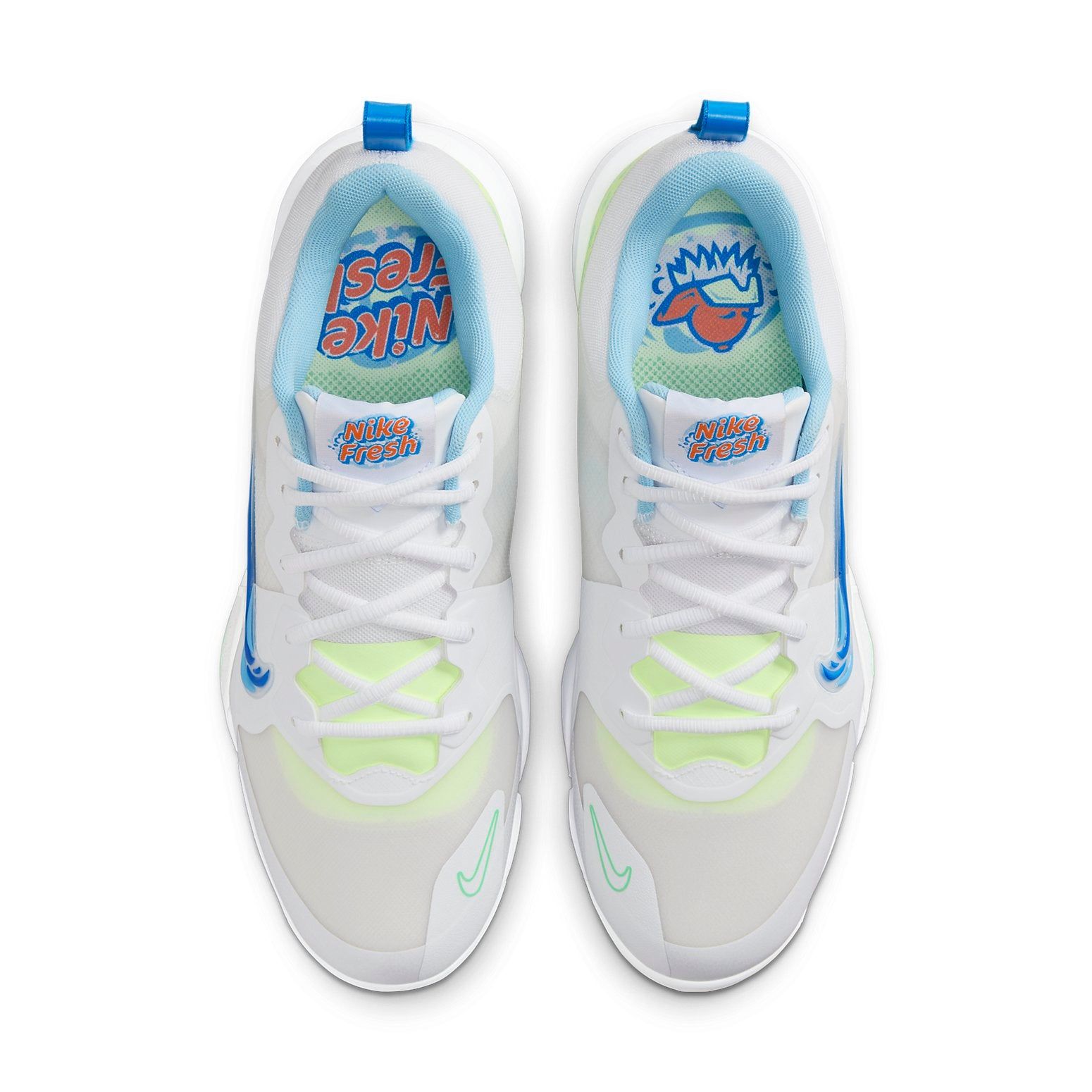 Nike Force Trout 9 Pro 'White Volt Aquarius Blue' FQ7941-100 sold by KicksCrew product image thumbnail 4