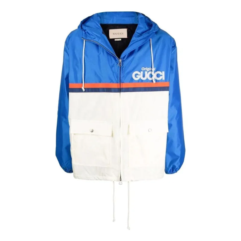 Gucci 'Original Gucci' Color Block Jacket 'Blue' 666551-ZAHXH-4415 sold by KicksCrew