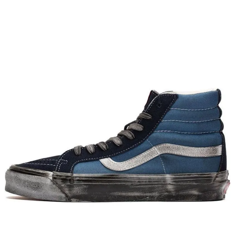 Vans SK8 HI LX OG 'Stressed Navy' VN0A4BVBNGJ sold by KicksCrew
