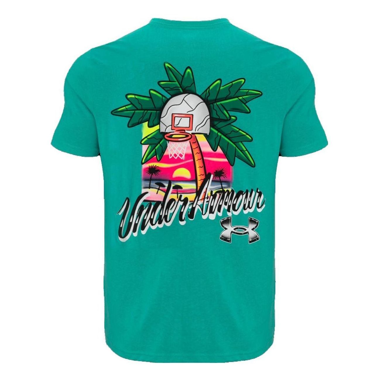 Under Armour Summer Hoops Tee 'Green' 1370522-369 sold by KicksCrew