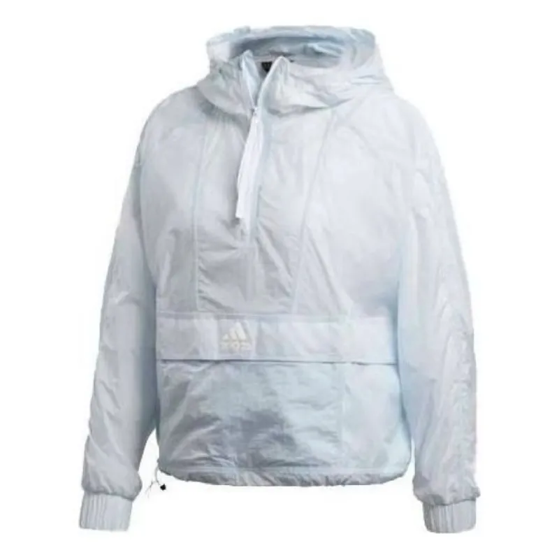 (WMNS) adidas Athletics Cropped Wind.Rdy Windbreaker Jacket Asia Sizing 'White' FK3223 sold by KicksCrew