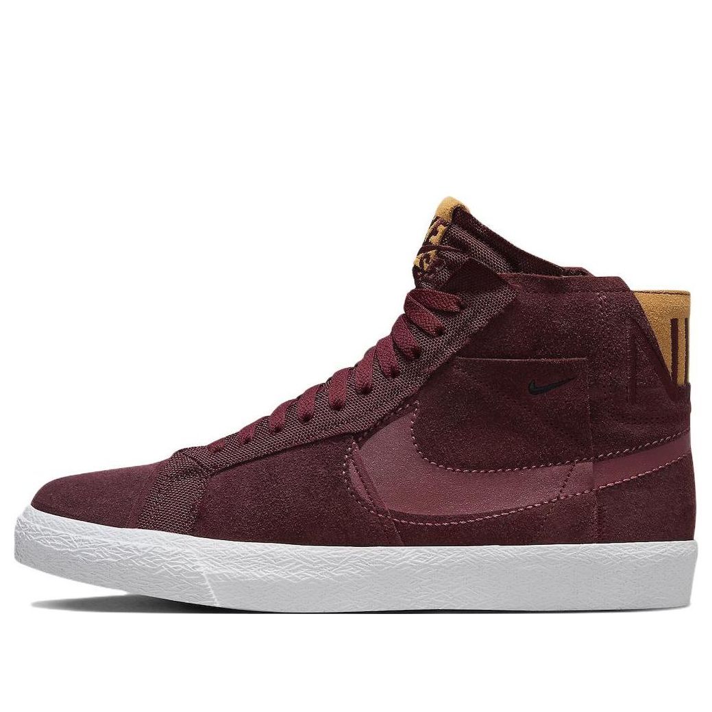 Nike Zoom Blazer Mid Premium SB 'Maroon Patchwork' DV7898-600 sold by KicksCrew