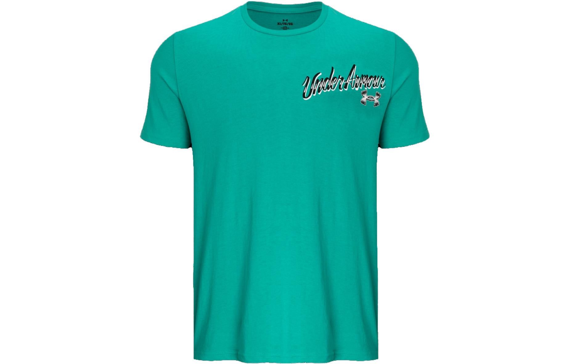 Under Armour Summer Hoops Tee 'Green' 1370522-369 sold by KicksCrew product image thumbnail 2