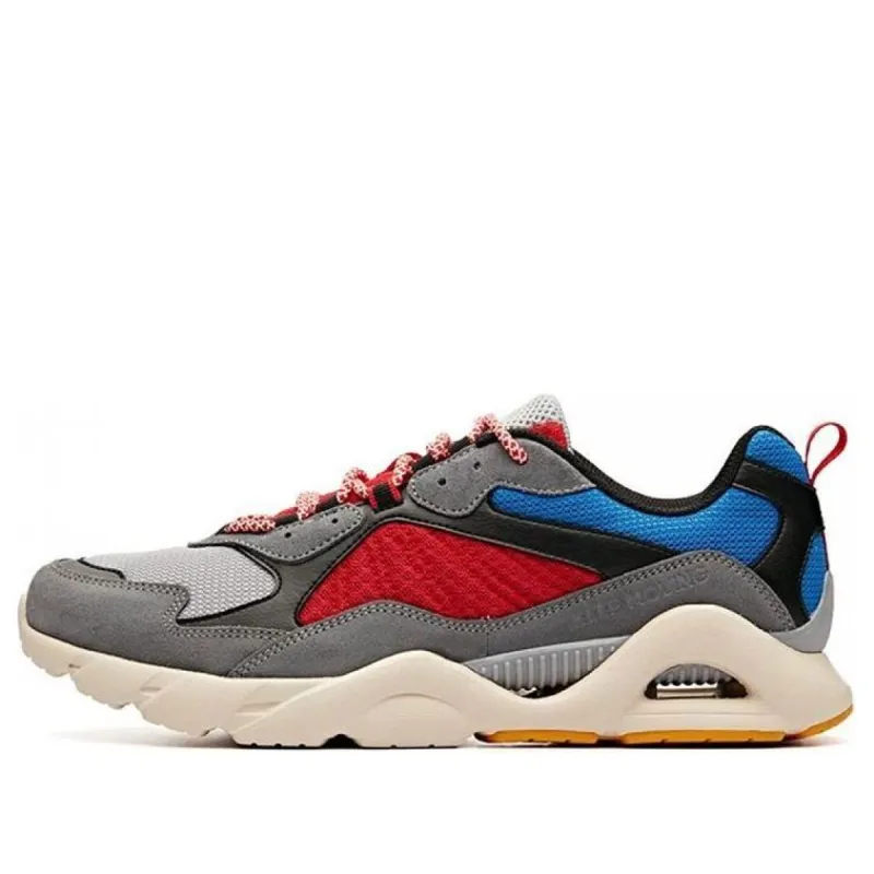 ANTA Life Series Sneakers 'Grey Red Blue' 91838866-3 sold by KicksCrew