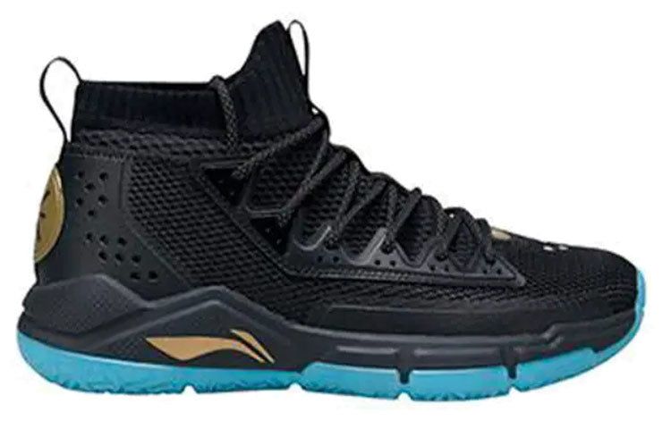 Li-Ning Wade Fission 5 Mid 'Black Gold' ABAP027-1 sold by KicksCrew product image thumbnail 2