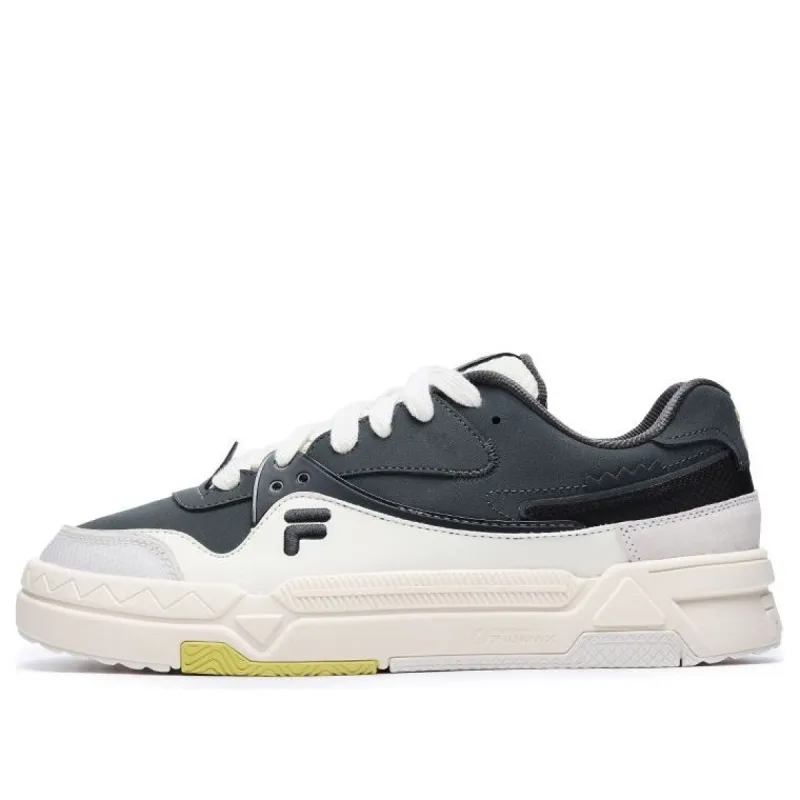 FILA FUSION Bank Skate Shoes 'Grey White' T12M232202FDW sold by KicksCrew