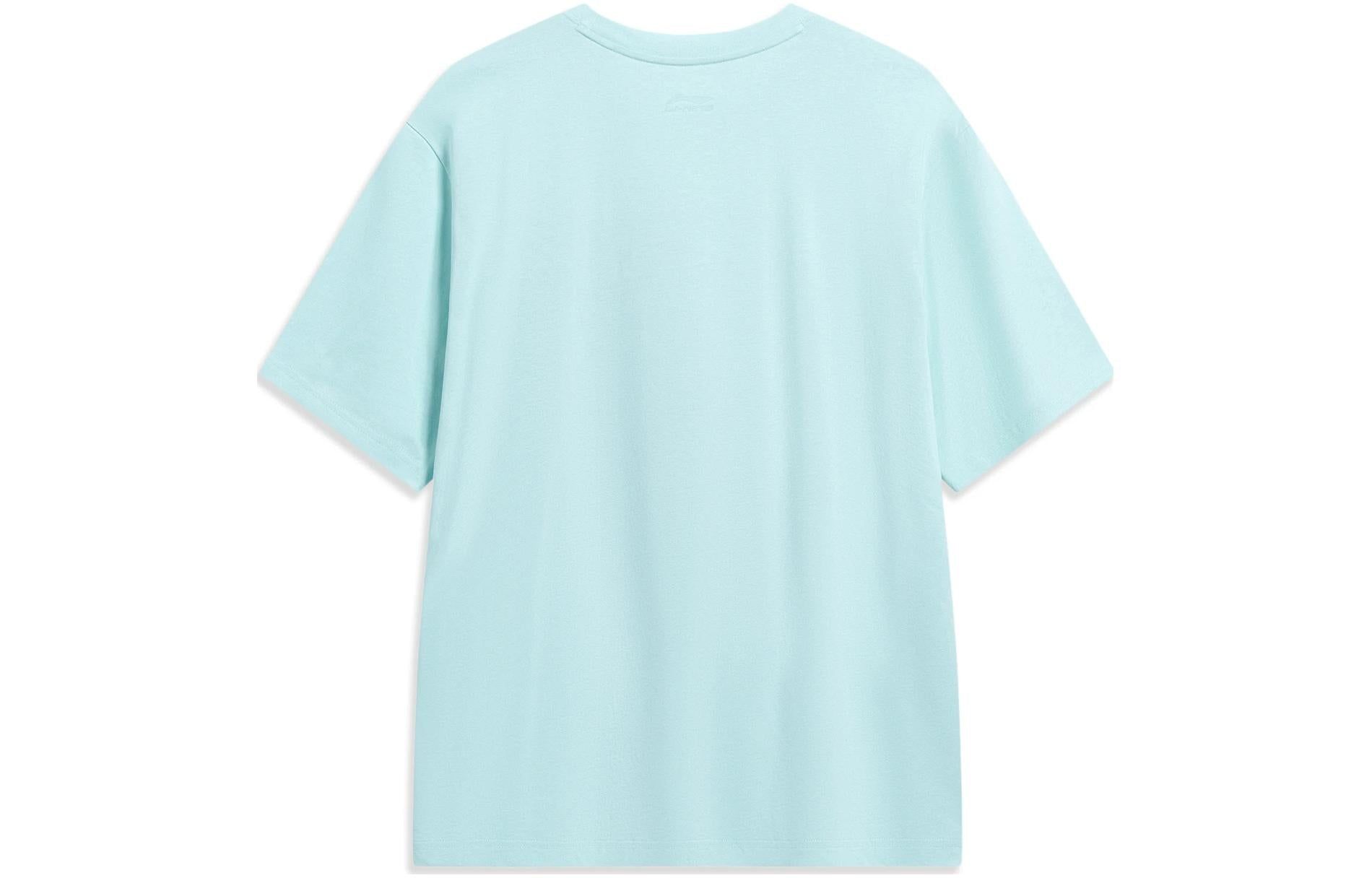 Li-Ning Anything Is Possible Cartoon Graphic T-shirt 'Light Blue' AHST543-3 sold by KicksCrew product image thumbnail 2
