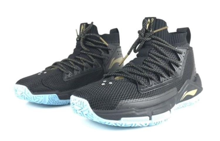 Li-Ning Wade Fission 5 Mid 'Black Gold' ABAP027-1 sold by KicksCrew product image thumbnail 3