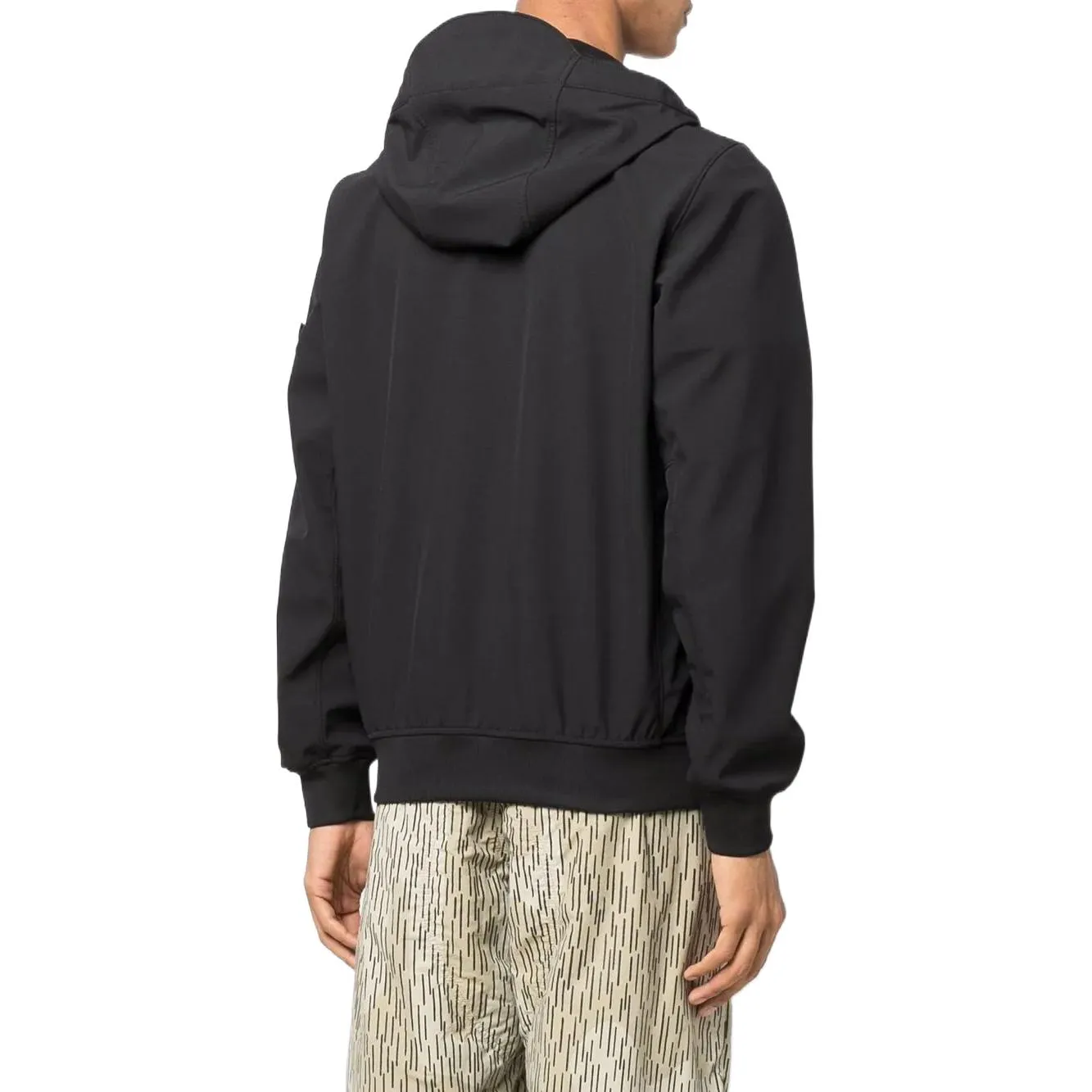 STONE ISLAND Soft Shell-r Hooded Jacket 'Black' 761540427-V0029 sold by KicksCrew product image thumbnail 2