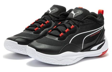 Puma Playmaker Pro 'Black Red White' 377572-13 sold by KicksCrew