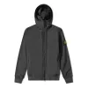 STONE ISLAND Soft Shell-r Hooded Jacket 'Black' 761540427-V0029 sold by KicksCrew