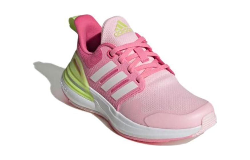 (GS) adidas RapidaSport Bounce 'Clear Pink Solar Yellow' ID2385 sold by KicksCrew product image thumbnail 2