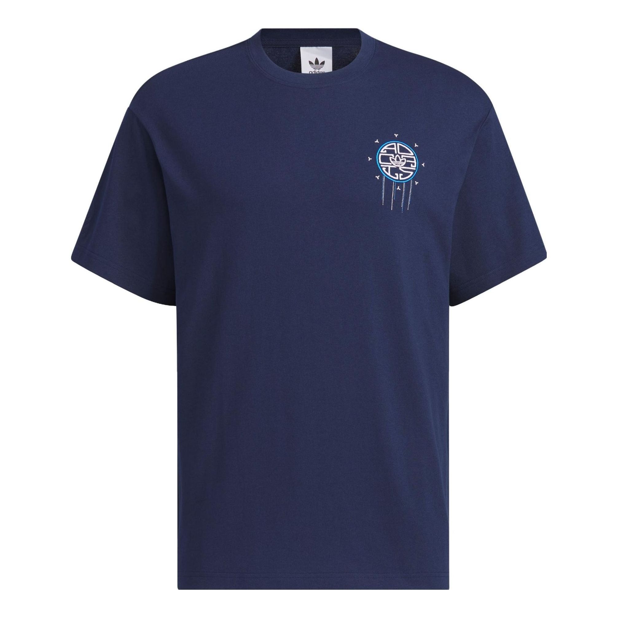 adidas originals TOC Graphic T-Shirt 'Night Indigo' IP1763