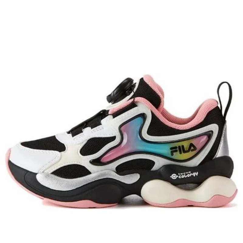 (PS) FILA Casual Sneakers 'White Black Pink' K14B311108FBQ sold by KicksCrew